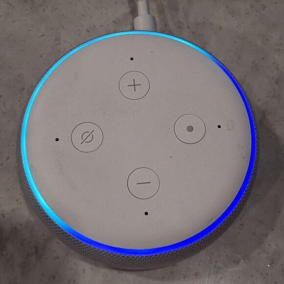 Amazon Echo Dot (3rd Generation) Smart Speaker with Alexa White Model C78MP8 - Picture 2 of 9